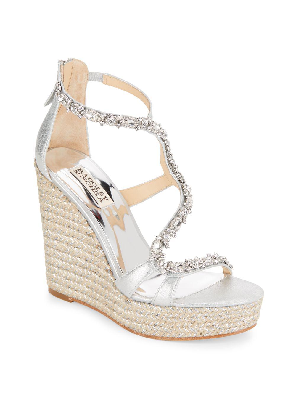 badgley mischka espadrille
