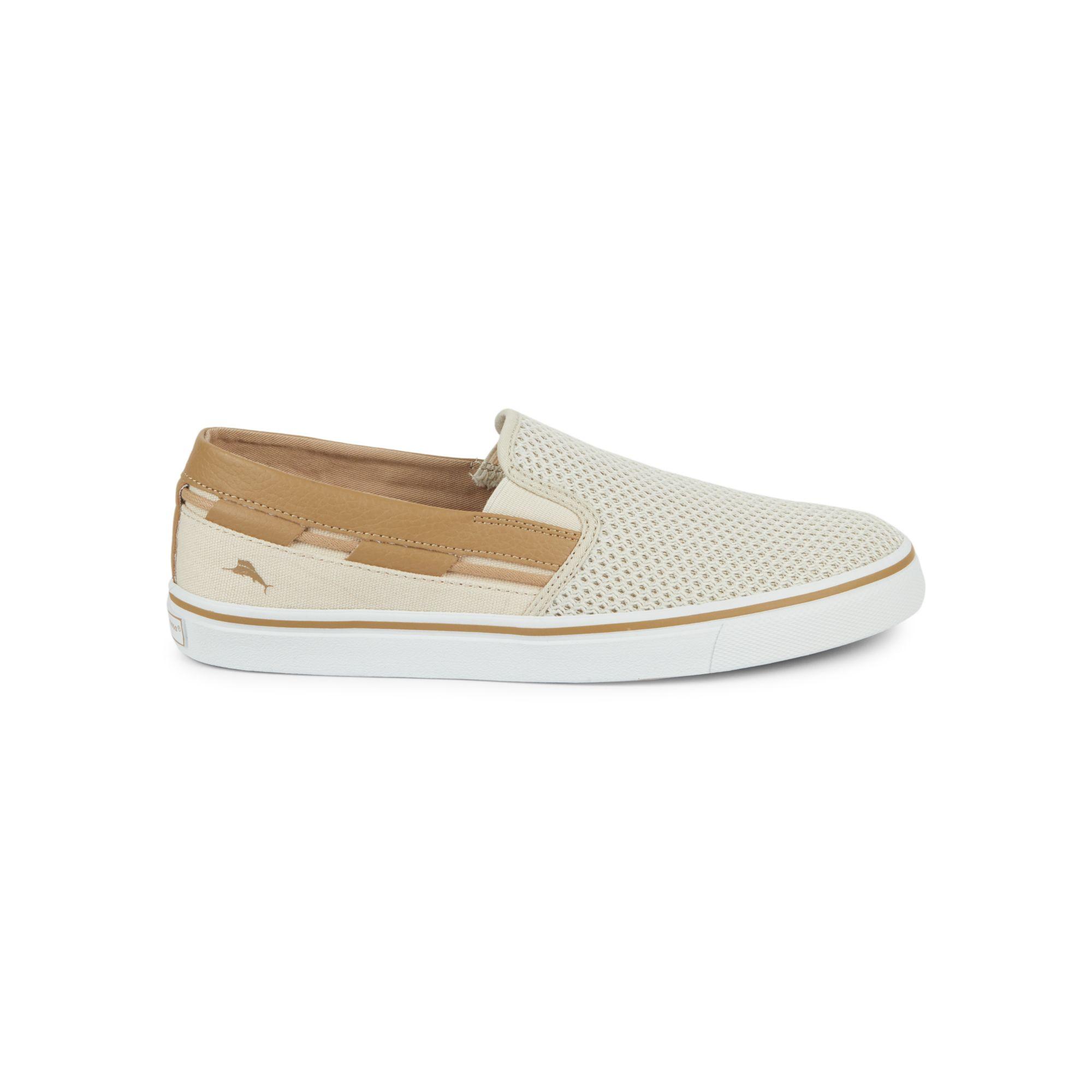 Tommy Bahama Jaali Canvas Loafers in White for Men | Lyst