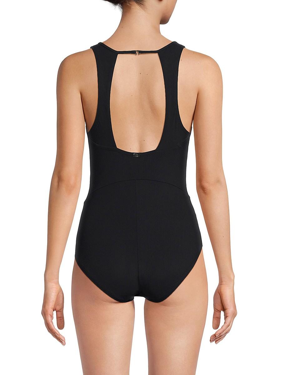 Studded one clearance piece swimsuit