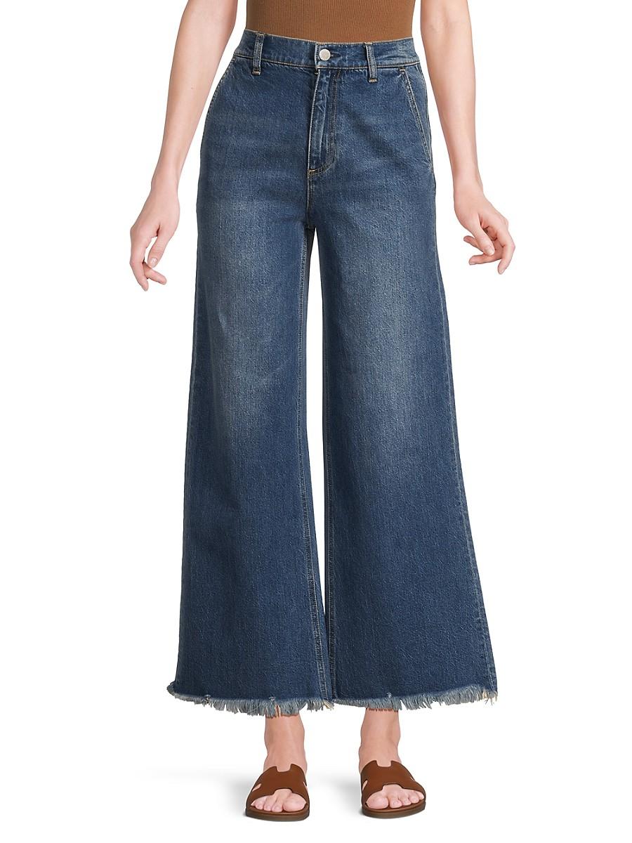 [リンク]Alice+Oliviaハイワイストワイドレッグパンツ Alice + Olivia Wide-leg jeans for Women | Online Sale up to