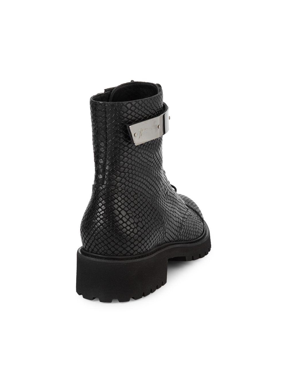 giuseppe combat boots