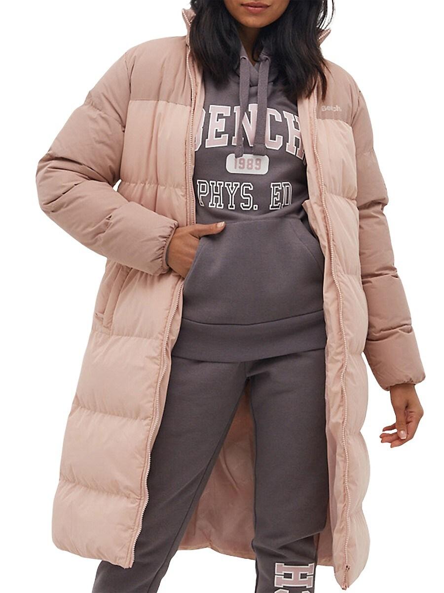 Phyllis women's long clearance length parka down jacket