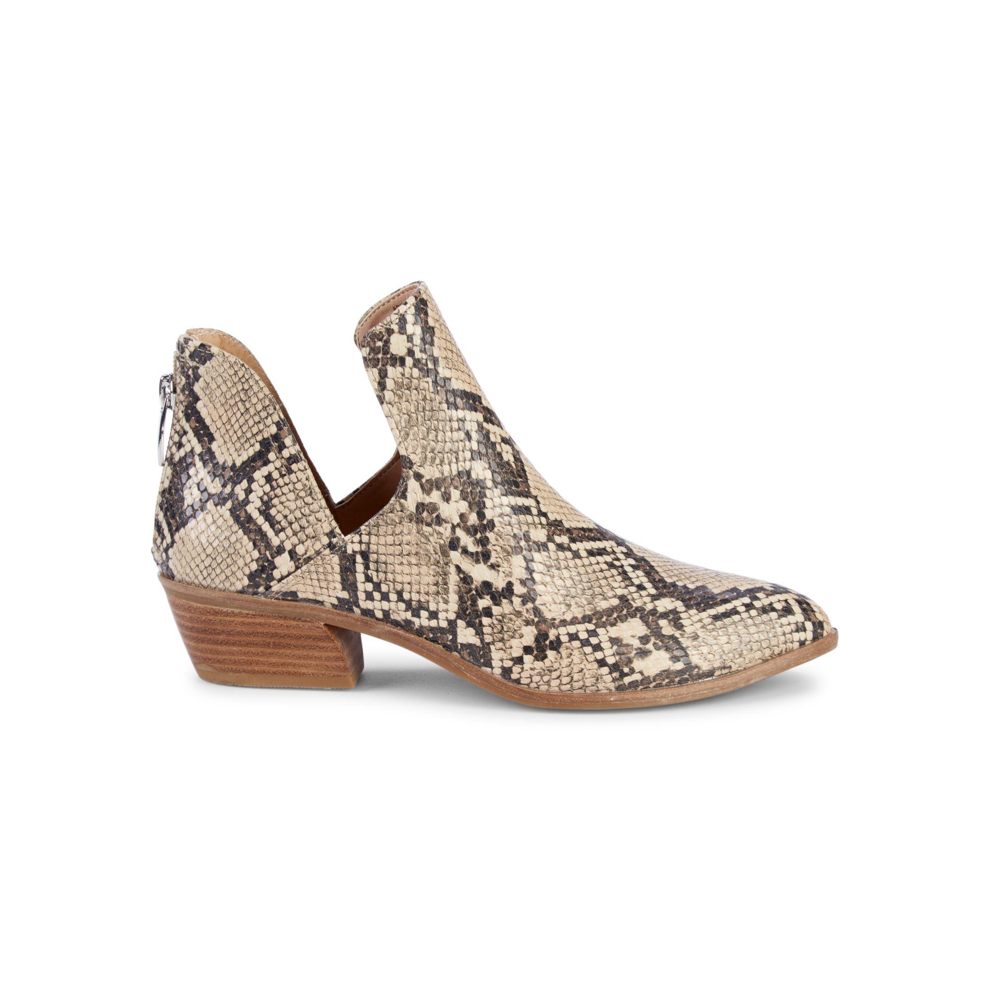 steven by steve madden snakeskin boots