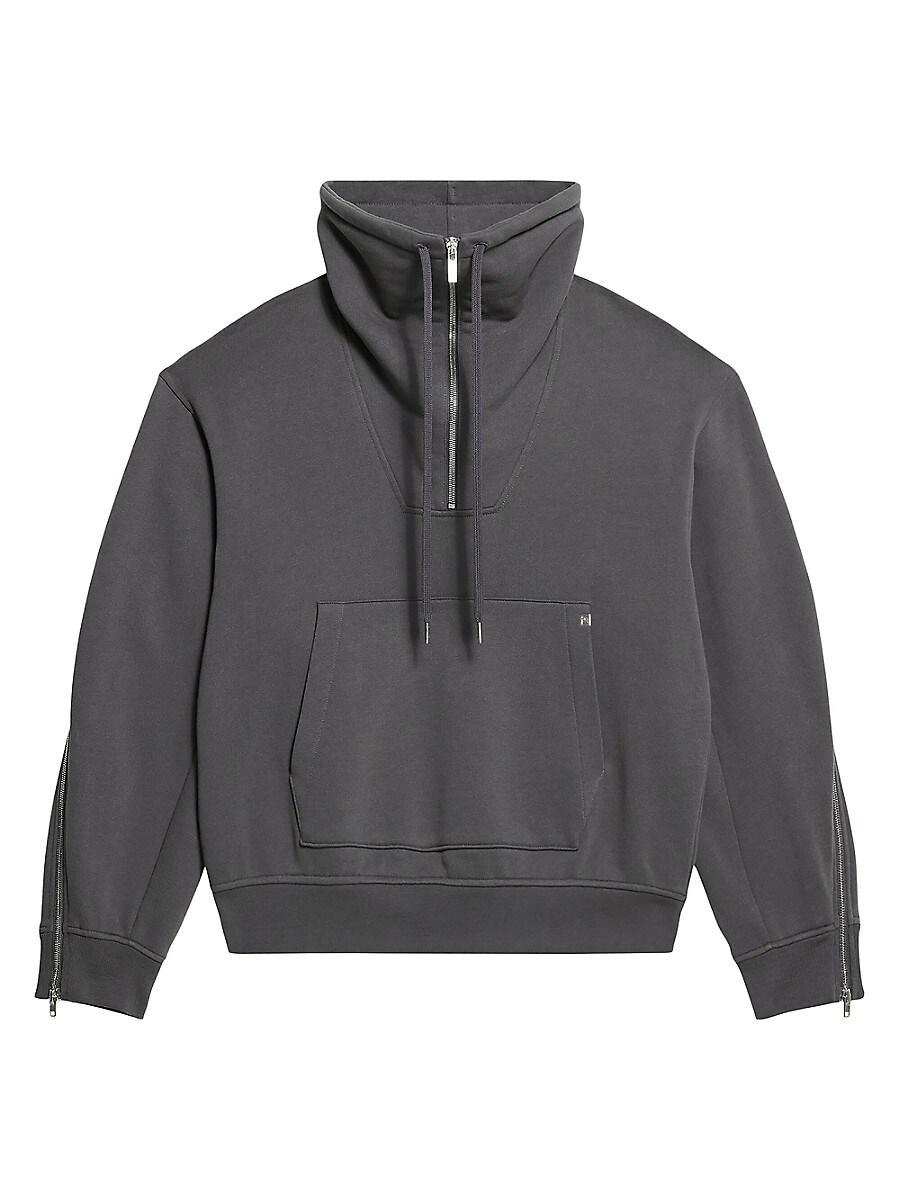 HELMUT LANG｜ (Funnel Neck Pullover Sweatshirt (O04HM509 Helmut Lang Funnel Neck Pullover | HELMUTLANG.COM