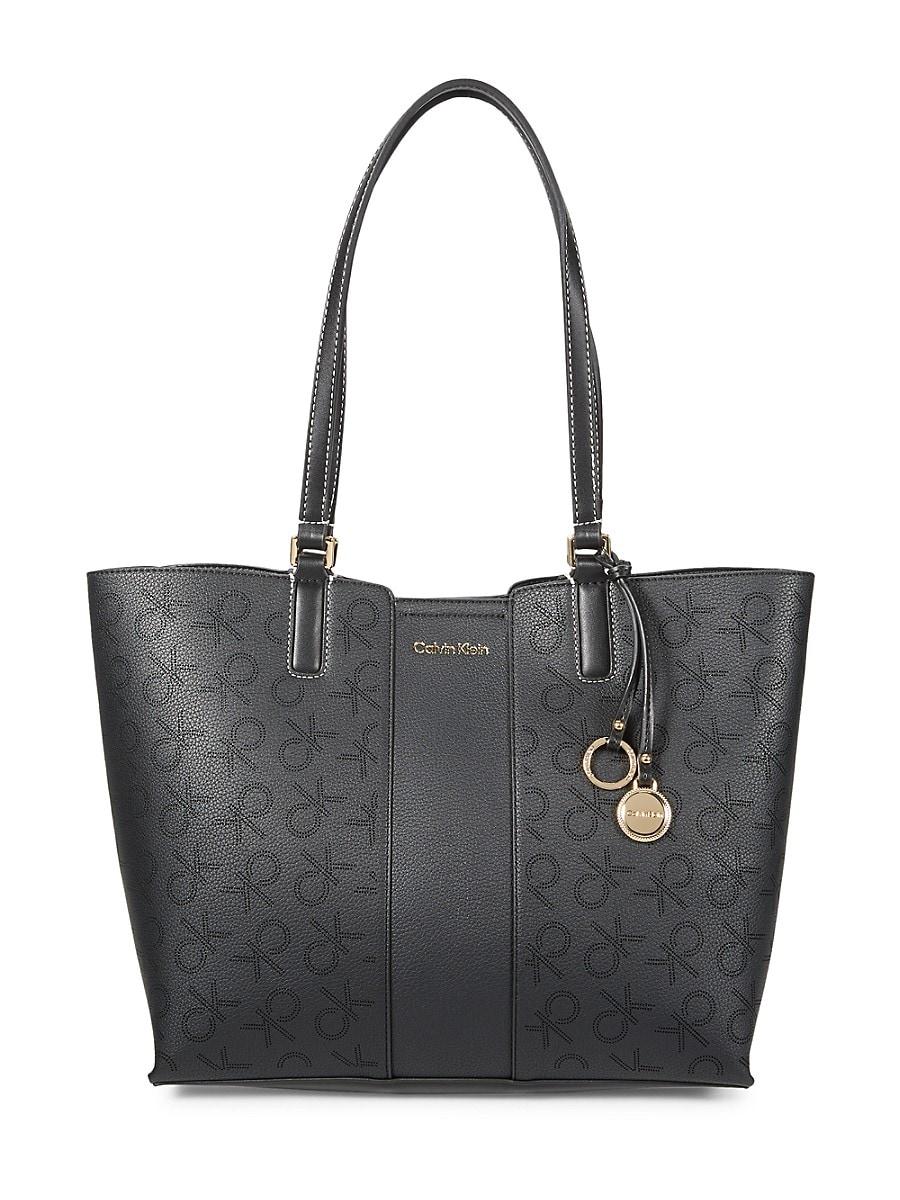 Black tote 2025 bag calvin klein
