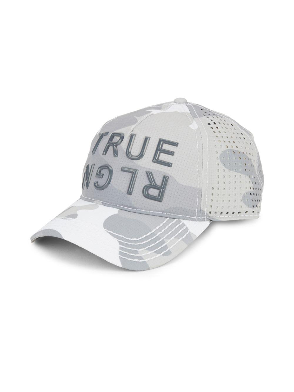 true religion camo hat