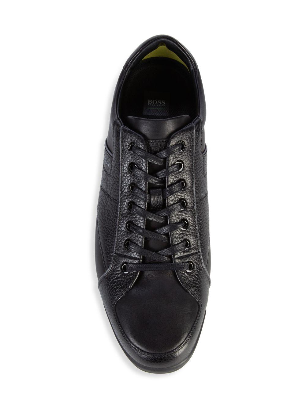 boss sneakers black