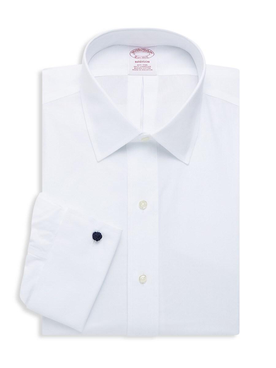 Brooks Brothers Madisonfit Supima Cotton Dress Shirt in White for Men
