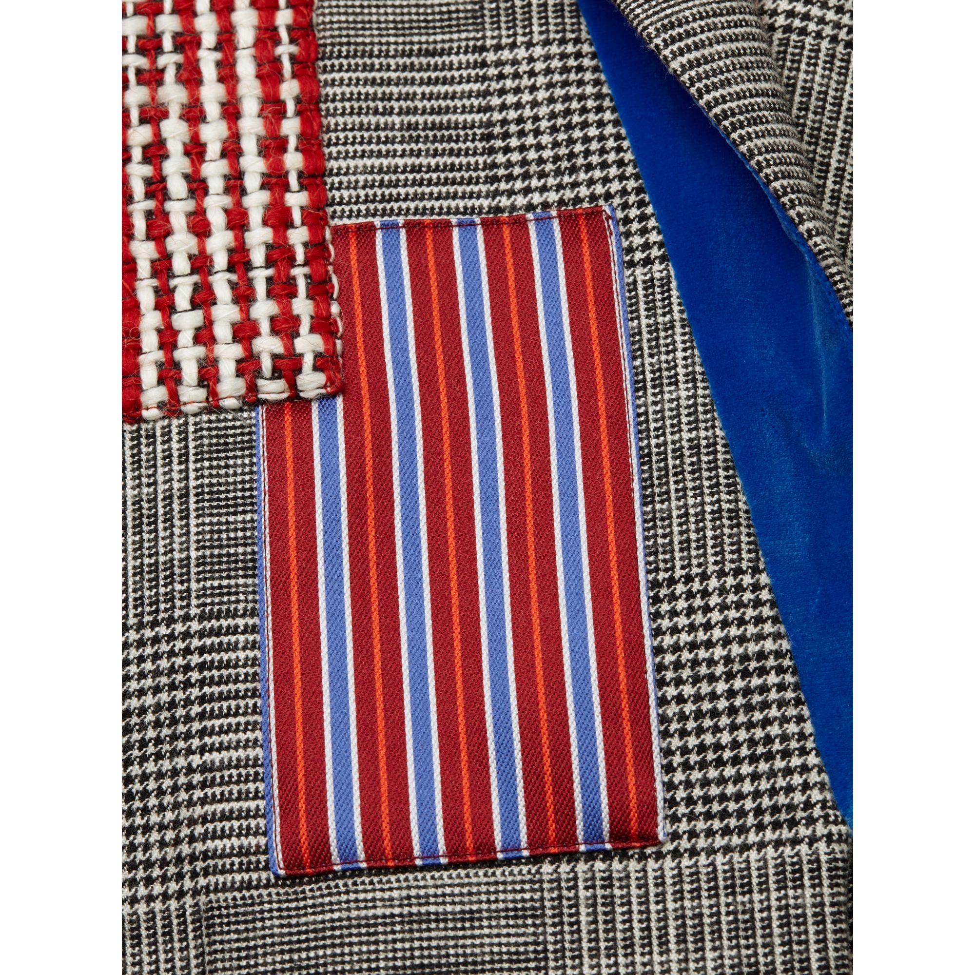 alice and olivia patchwork coat