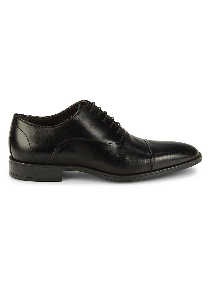 Bruno Magli Mario Cap Toe Oxford Shoes in Black for Men | Lyst