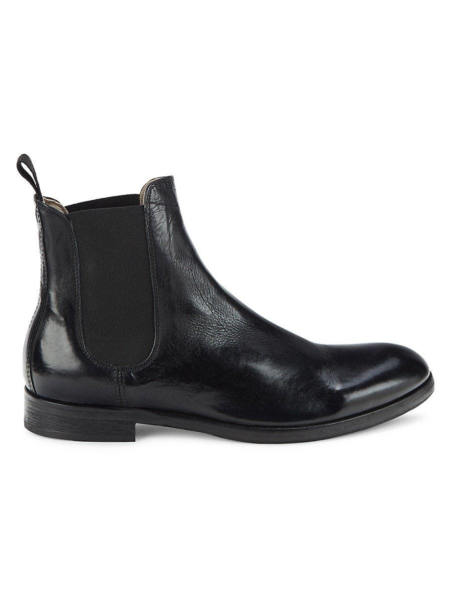 AllSaints Jesiah Todi Leather Chelsea Boots in Black | Lyst