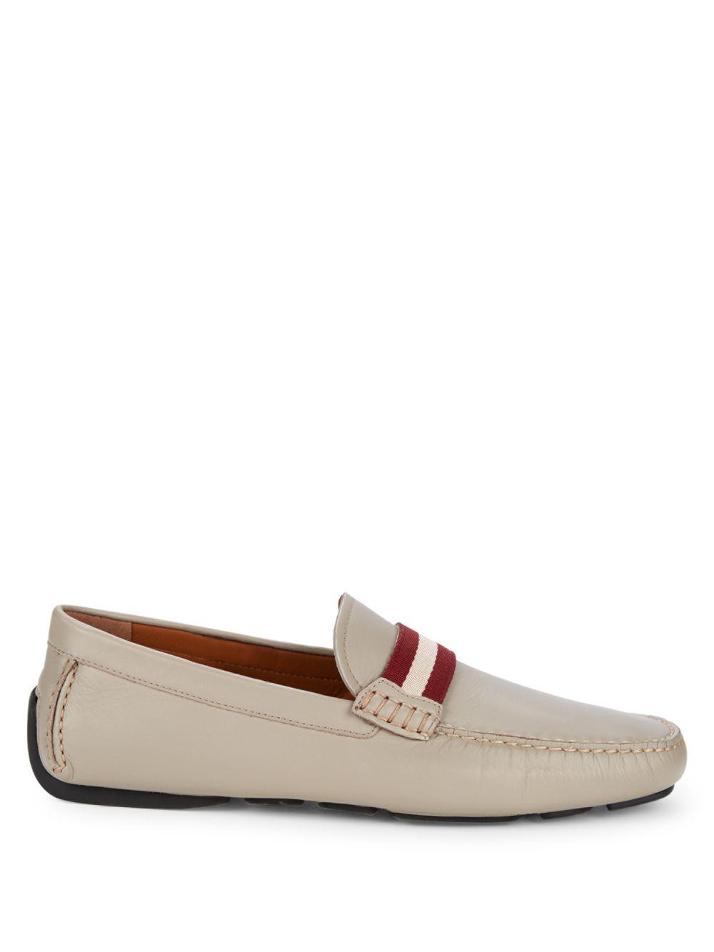 bally leather driver