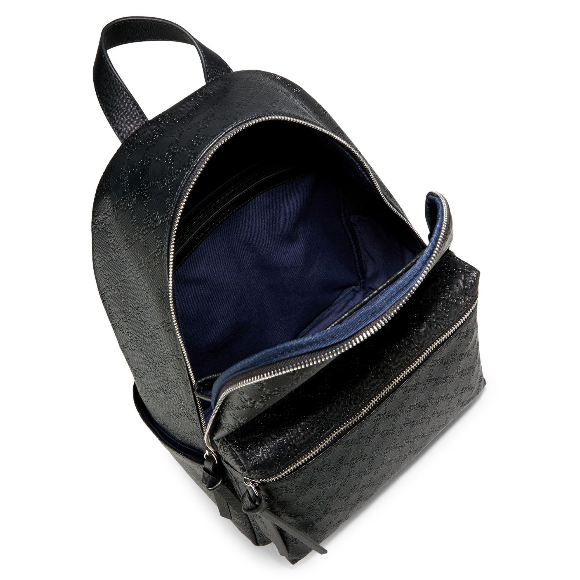 french connection leather backpack