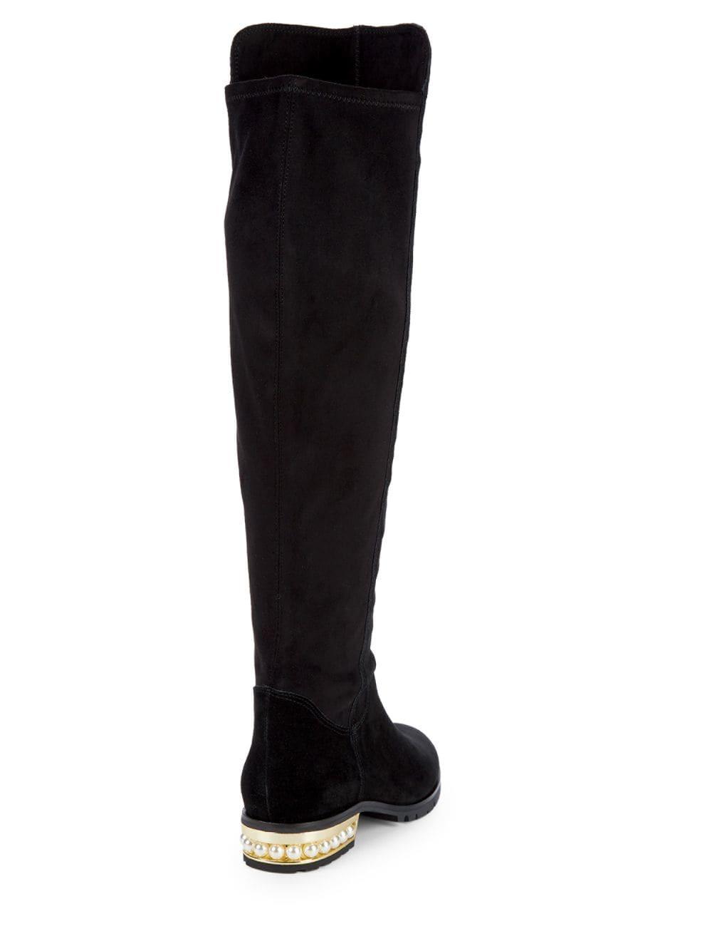 karl lagerfeld knee high boots