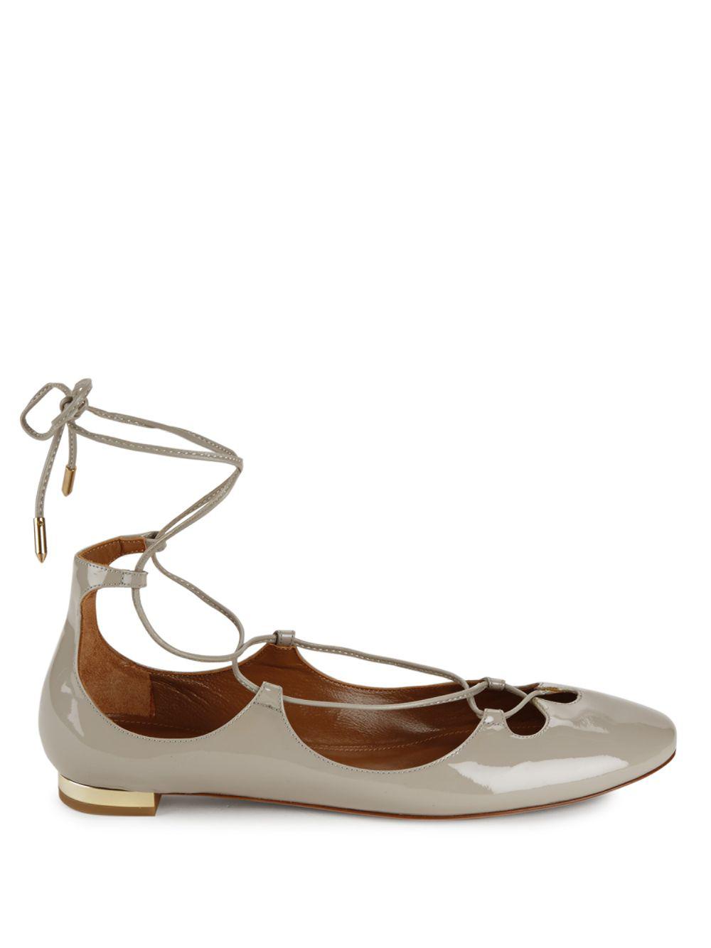 aquazzura flats sale