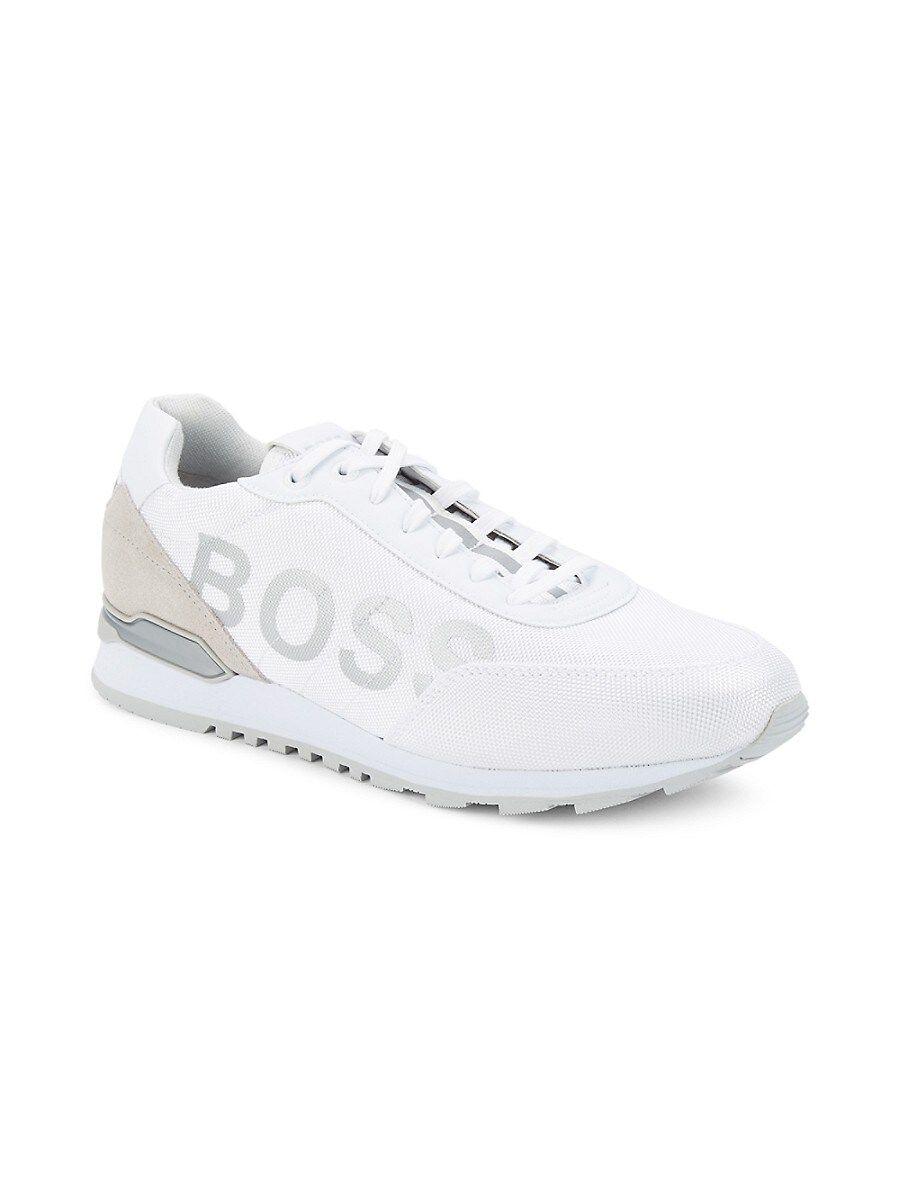 BOSS by HUGO BOSS Leather Parkour Logo 