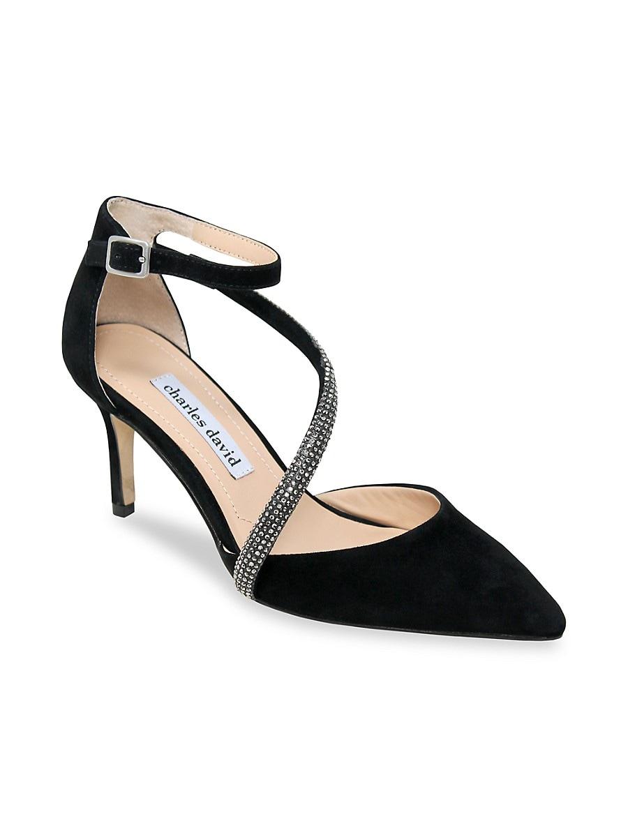 Charles david hotsell suede pumps