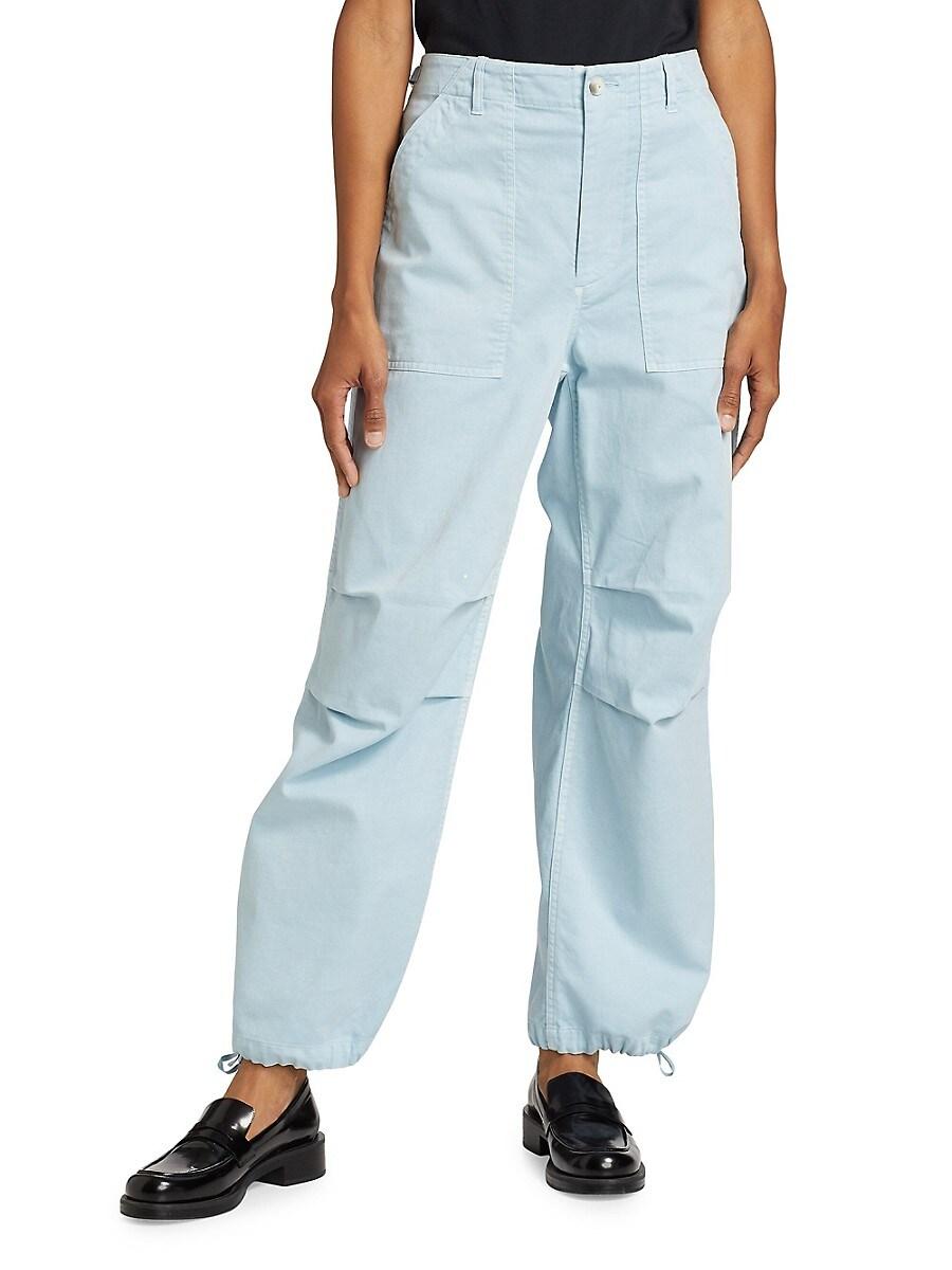【関税込み】rag & bone ブルー Savannah トラウザーズ 242055F087016_1.jpg