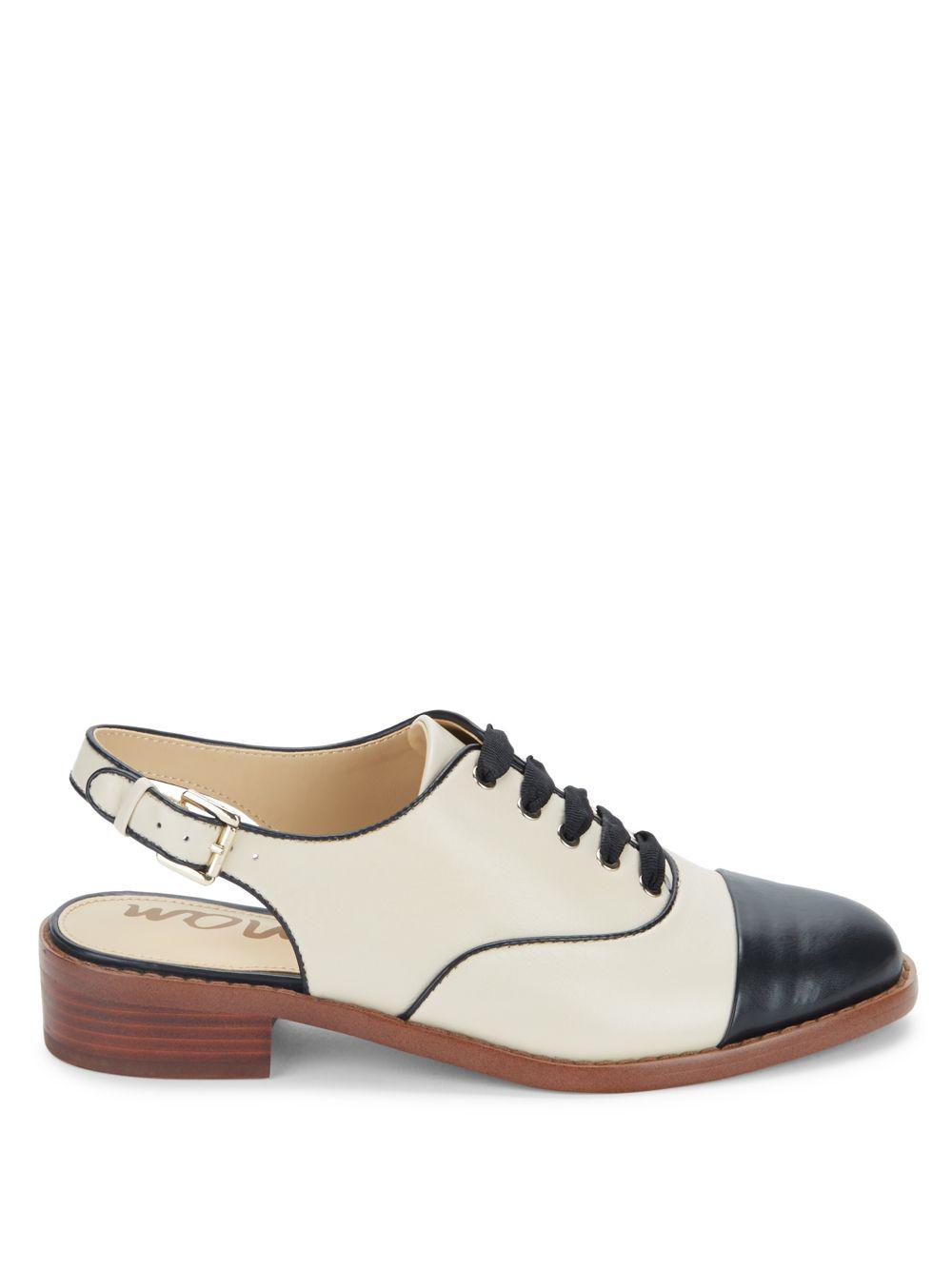 slingback cap toe