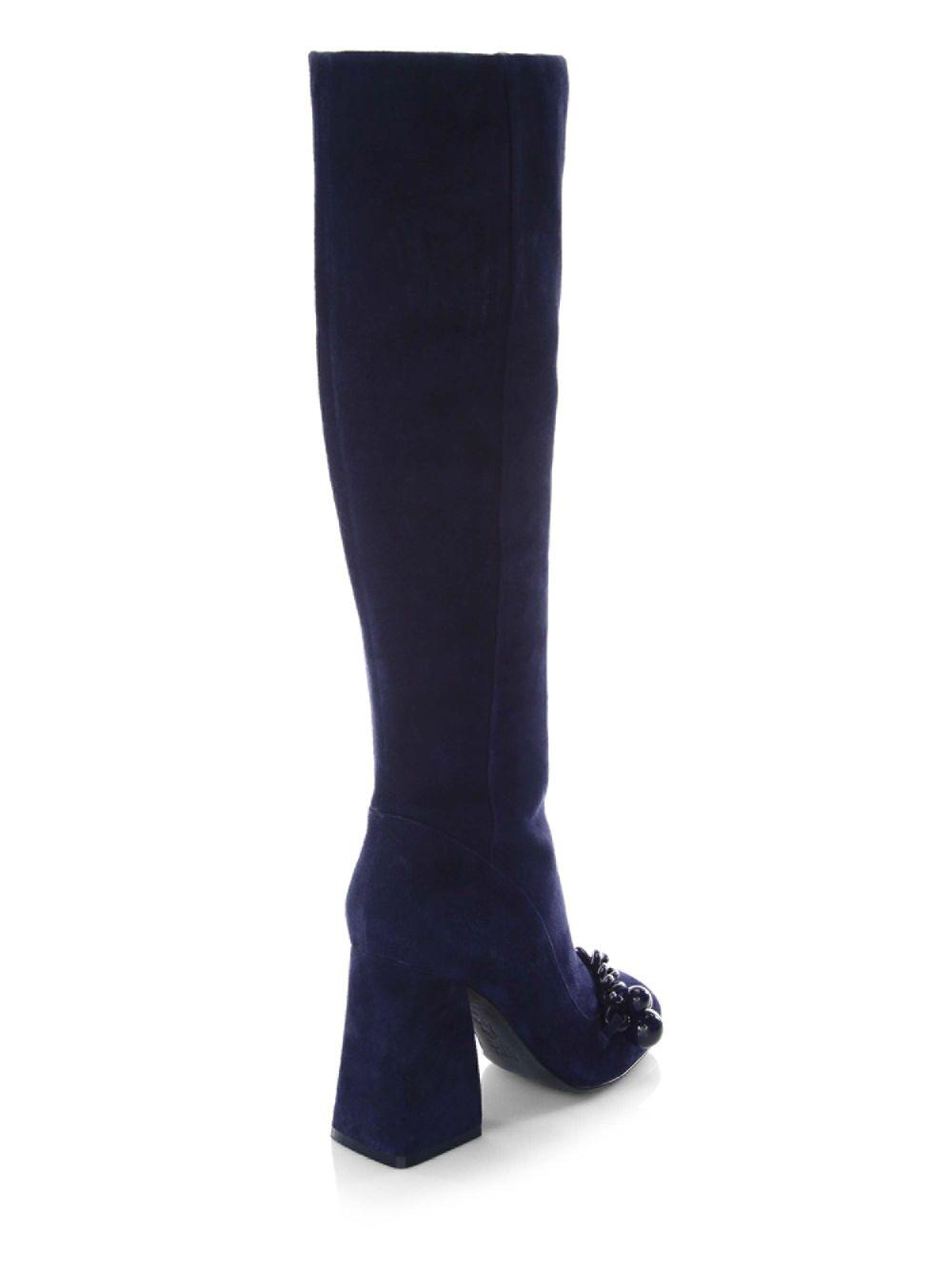 tory burch addison suede boots