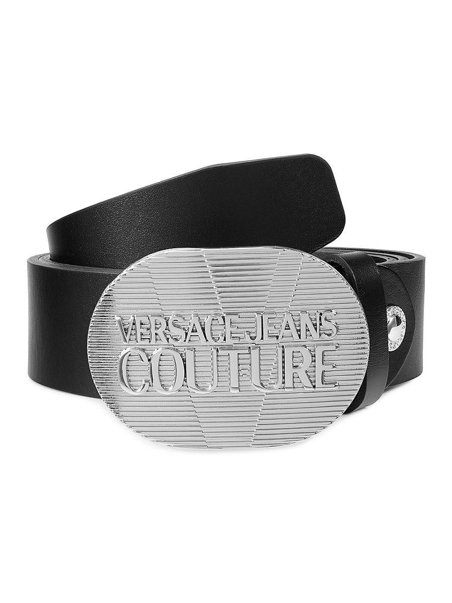 Versace Jeans Couture Couture Cintura Belt in Black for Men