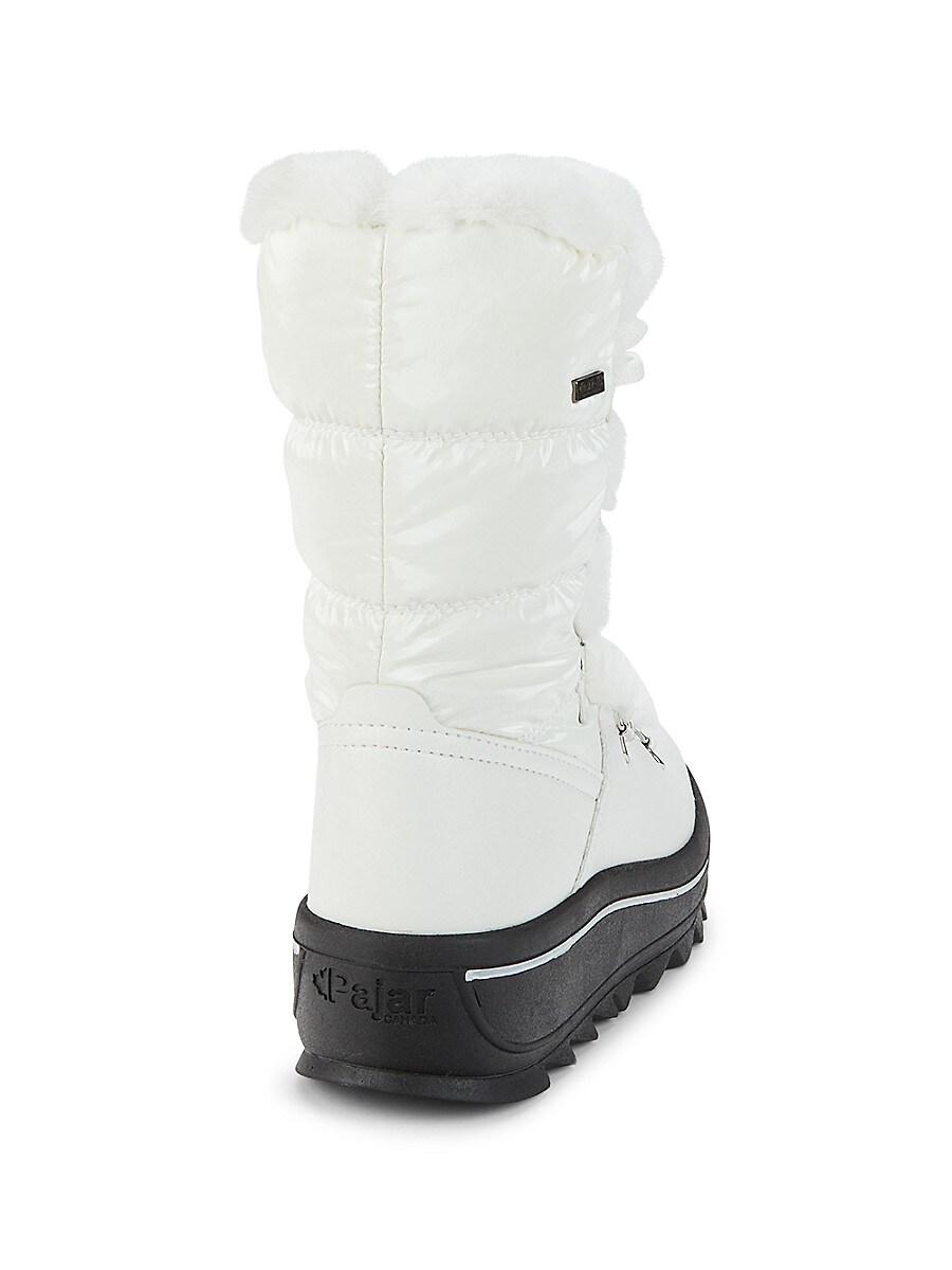 Pajar Tarin Faux Fur Lined Mid Calf Boots in White Lyst