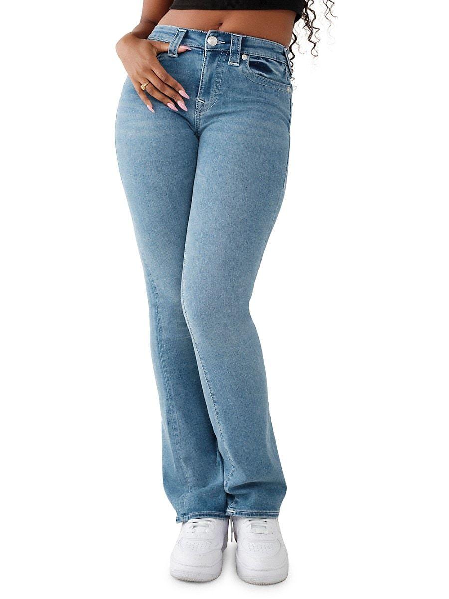 True Religion Becca Single Needle Bootcut Jeans in Blue | Lyst