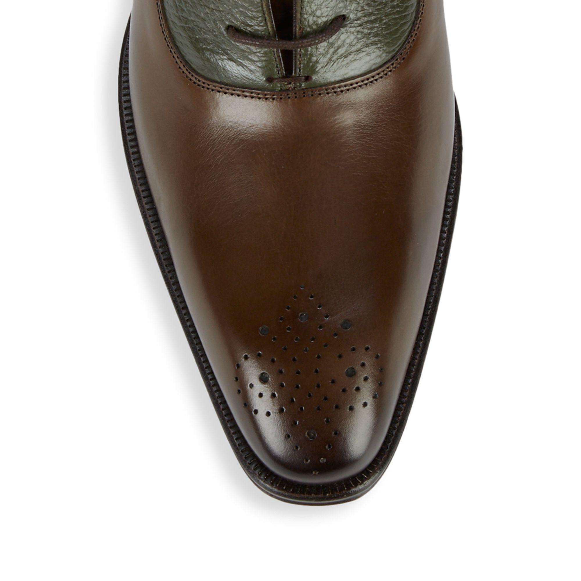 mezlan two tone shoes