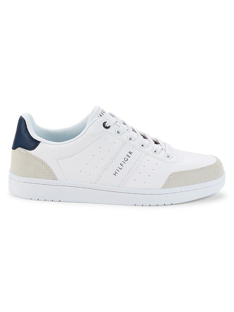 Tommy Hilfiger Loren Logo Sneakers in White for Men | Lyst