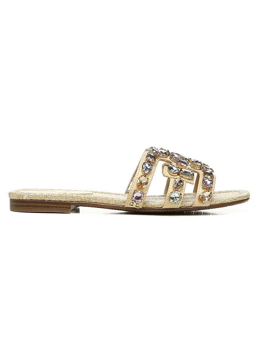 Bay embellished deals slide sandal