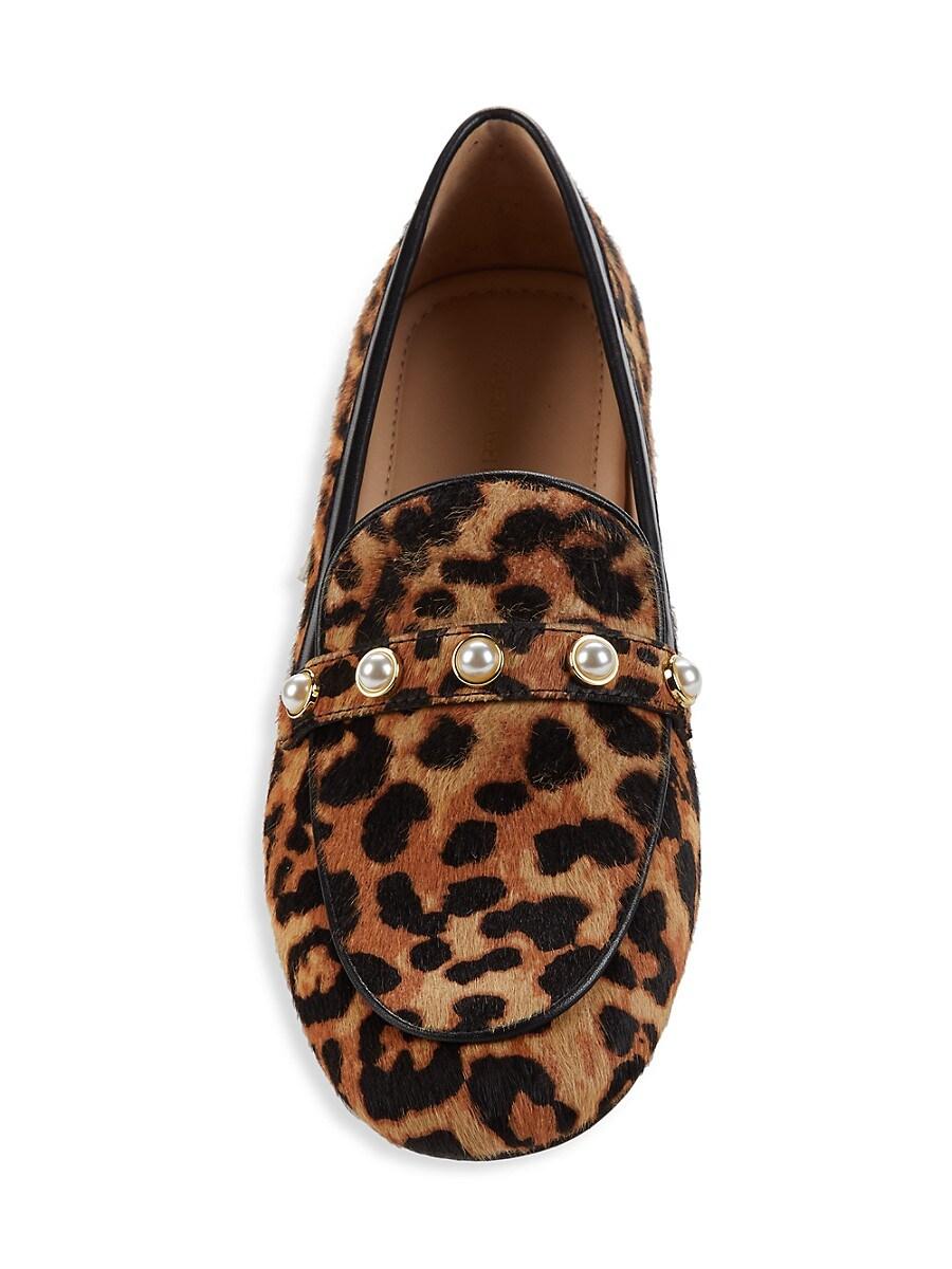Stuart weitzman hotsell leopard flats