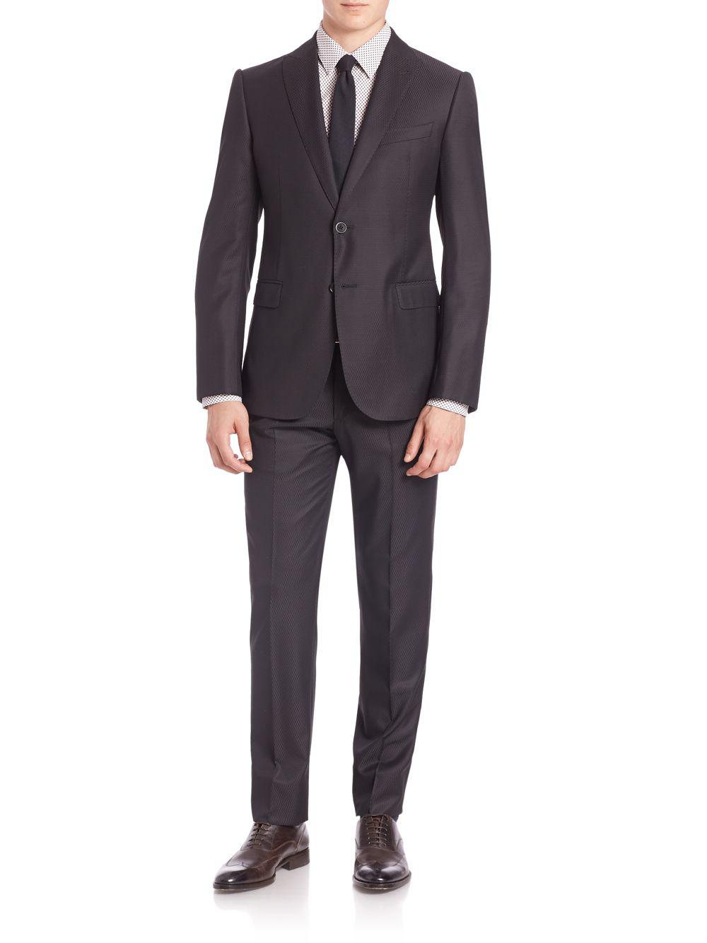 black peak lapel blazer