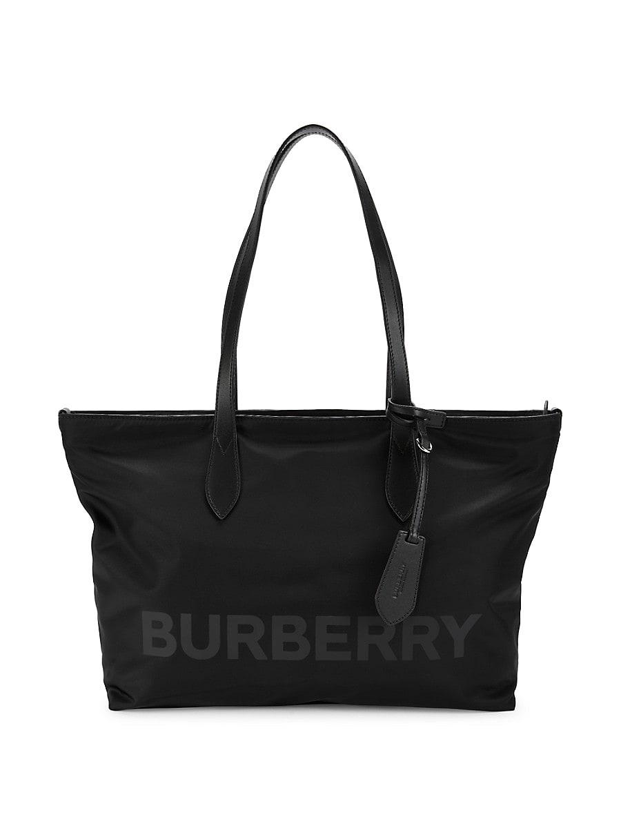 Burberry black canvas bag Clearance