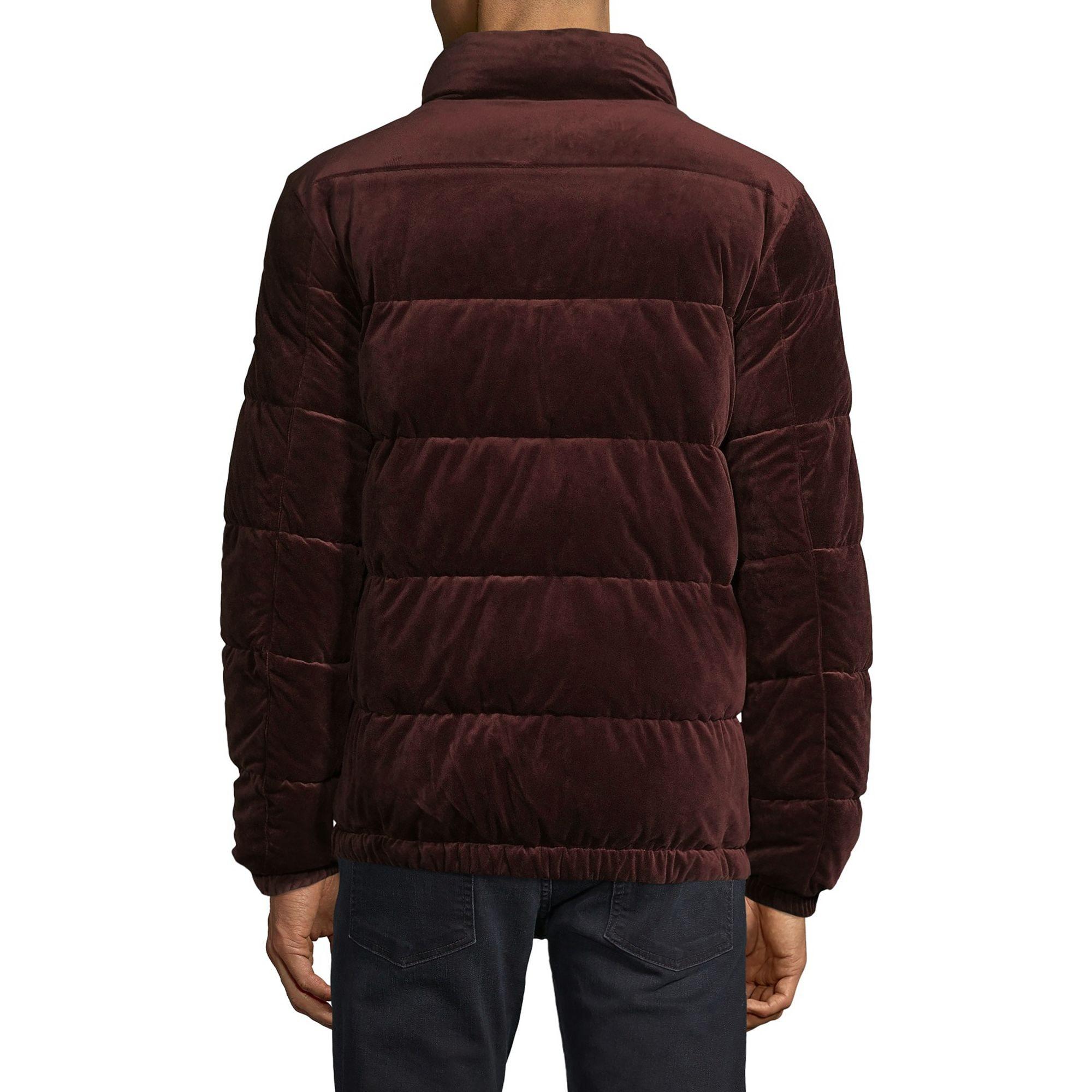 dkny velvet puffer