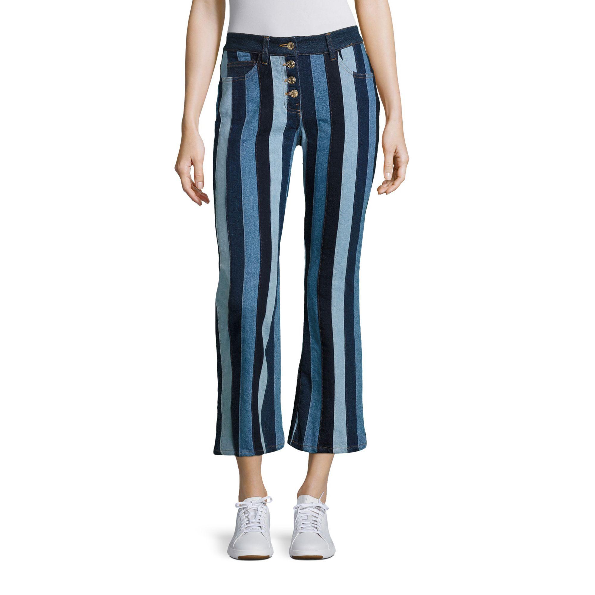 tommy hilfiger pants with stripe