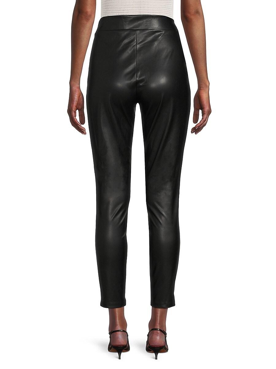 DKNY Faux Leather Pants