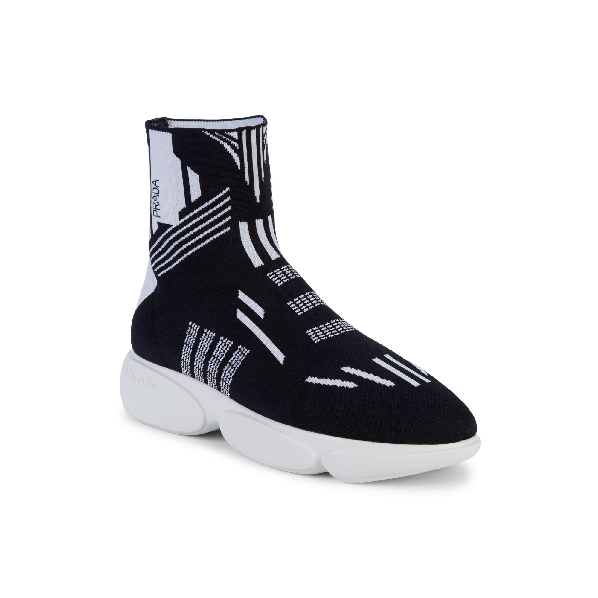 prada sock trainers