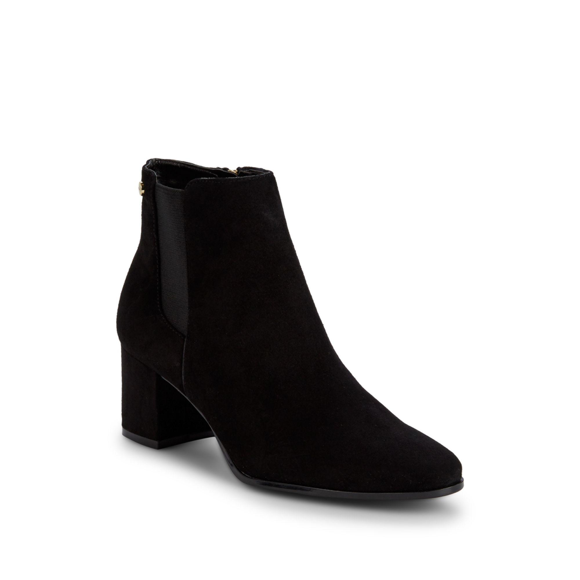 calvin klein fisa suede ankle boots