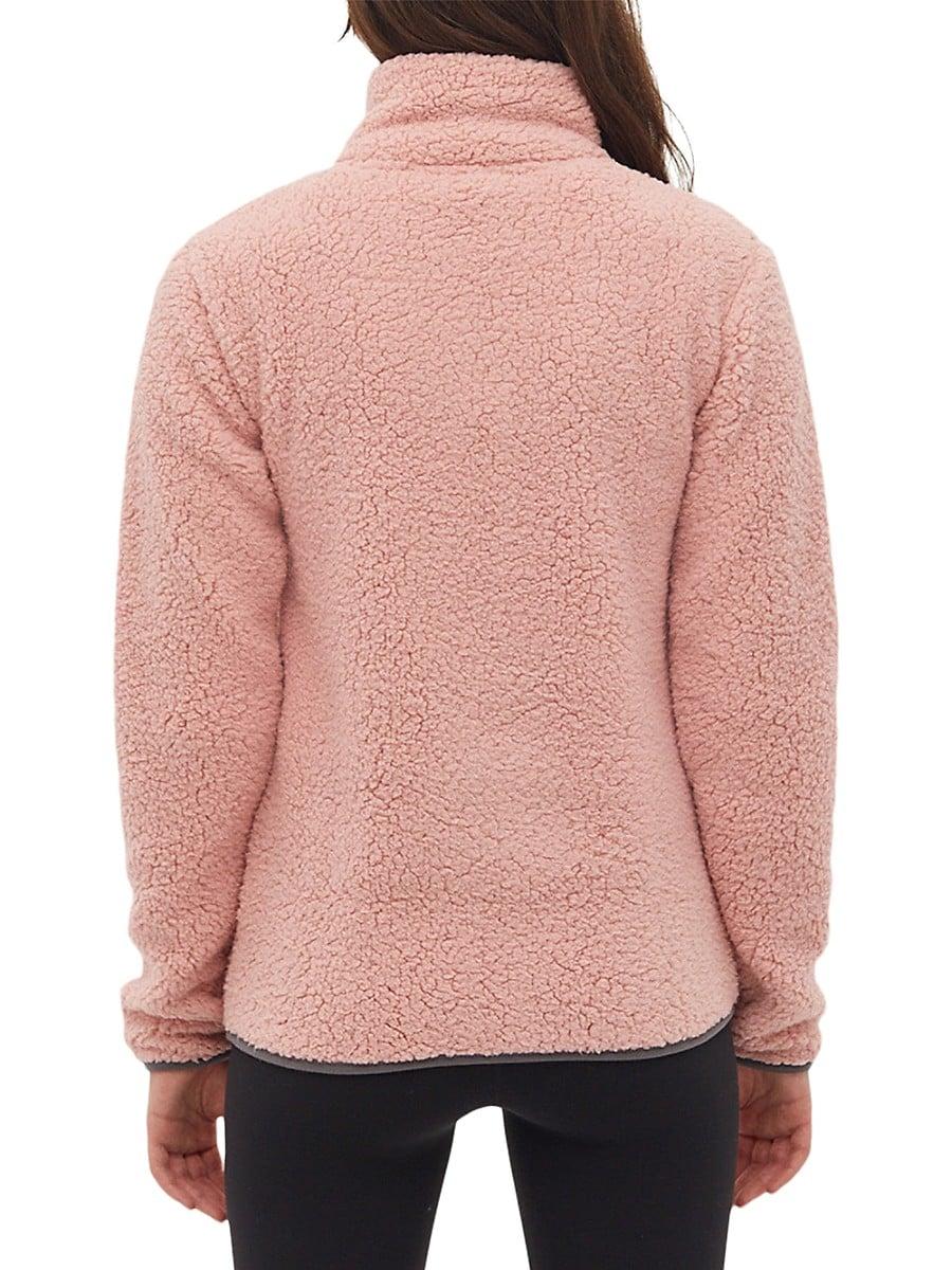 Quarter Zip Fleece Pink Half Zip Sherpa Sherpa Quarter Zip
