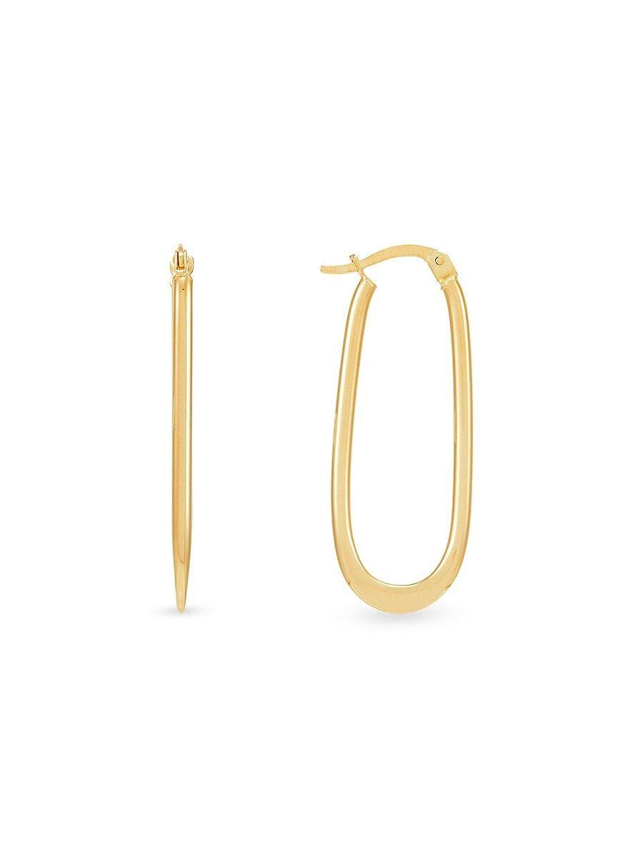 Saks hoop earrings discount