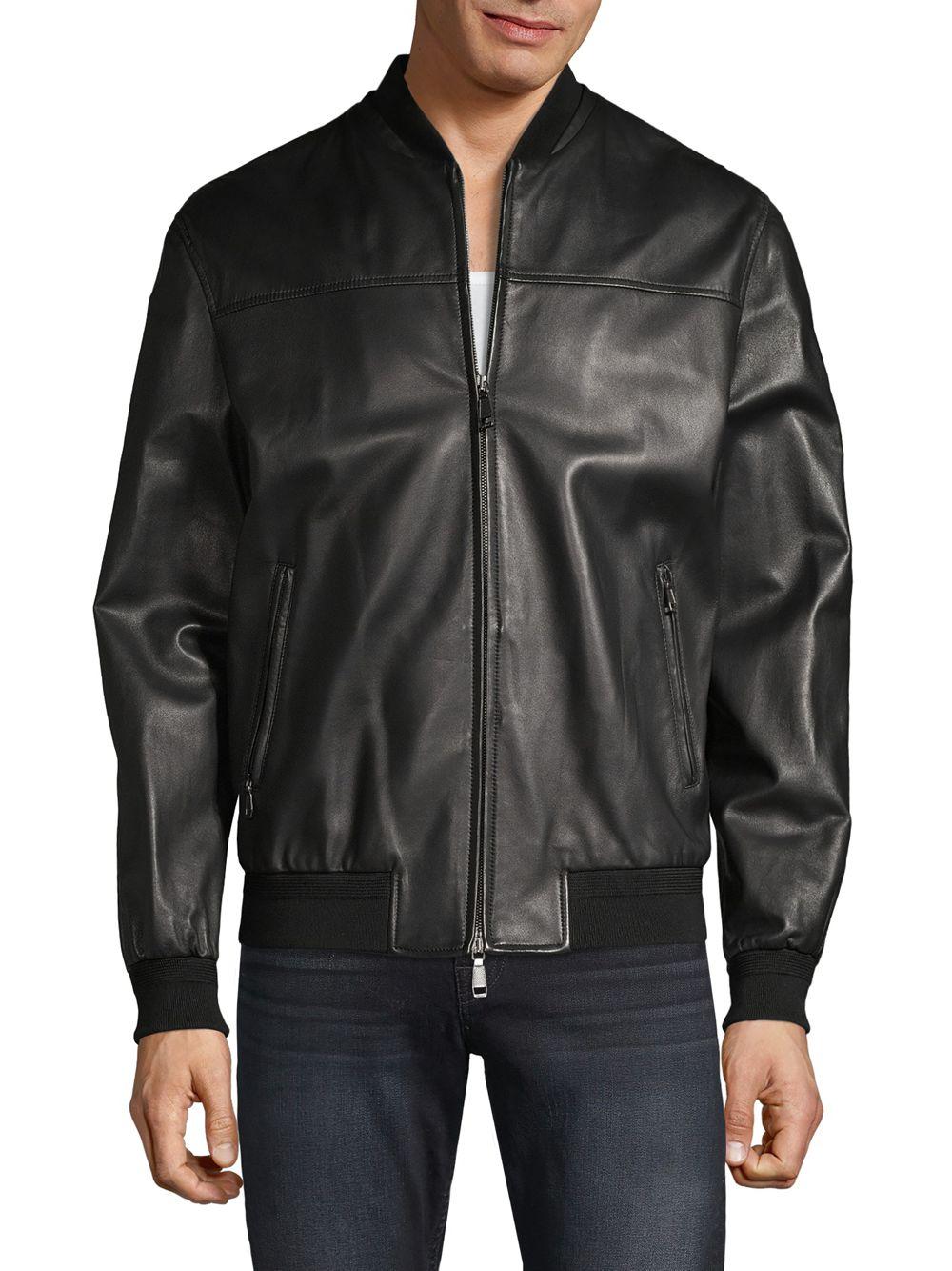 Brioni leather jacket Clearance