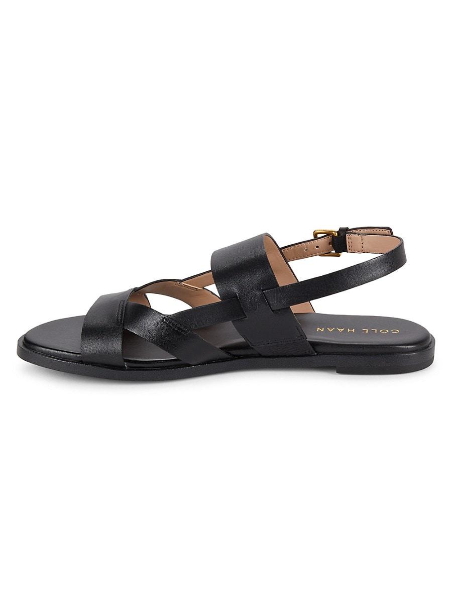 Black cole haan sandals online