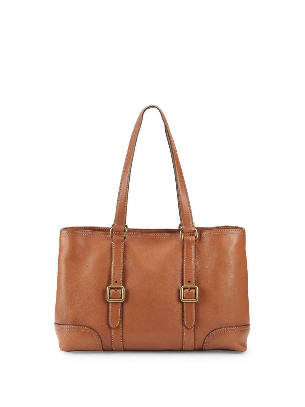 frye lily leather tote