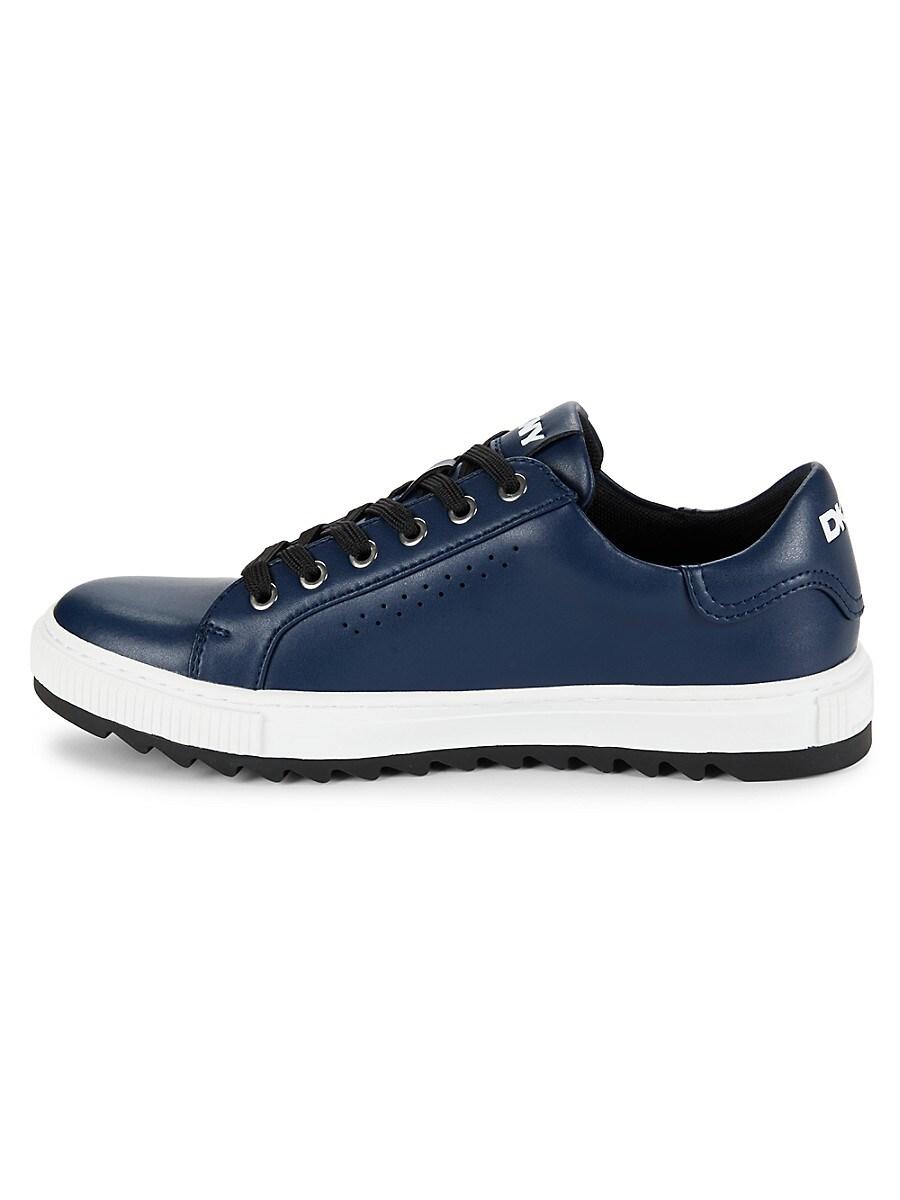 Dkny navy trainers best sale