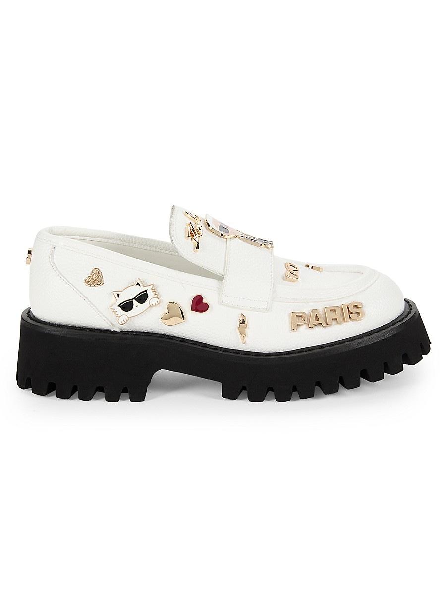 Karl lagerfeld women's loafers deals
