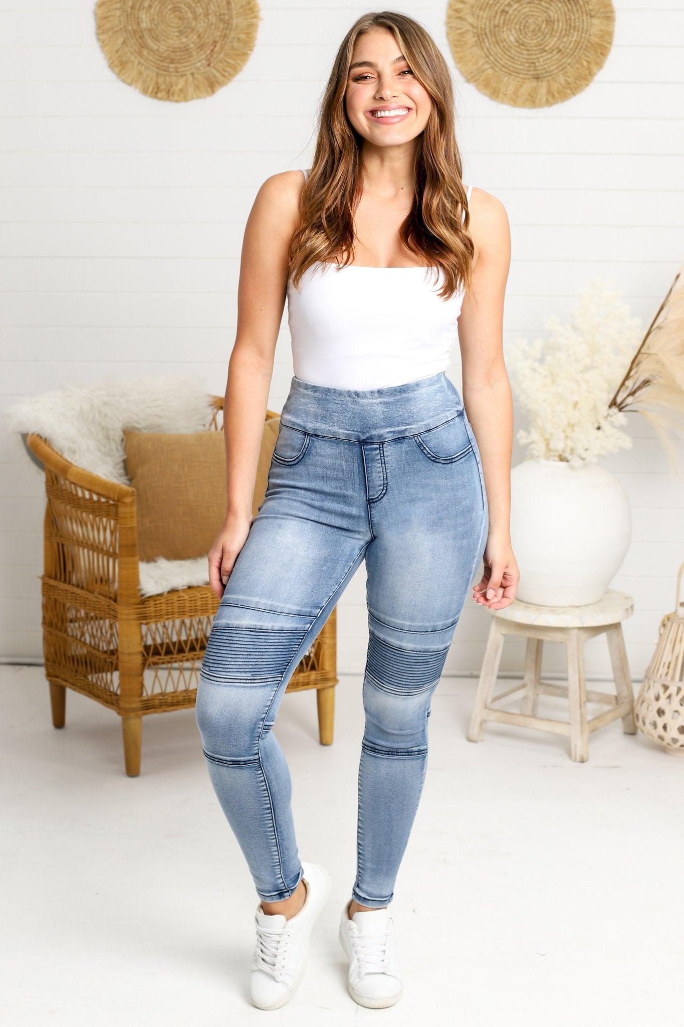 Salty Crush Jagger Jeans in Blue | Lyst