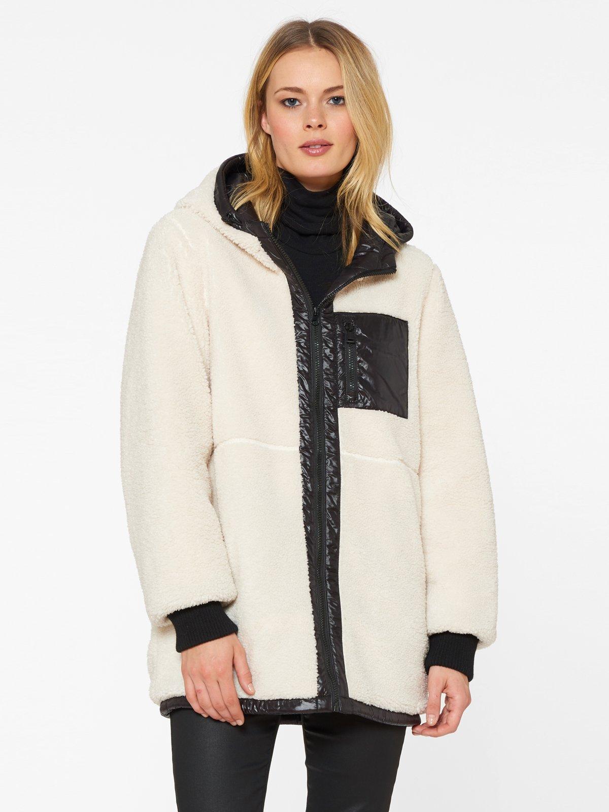 Sanctuary reversible sherpa jacket Clearance