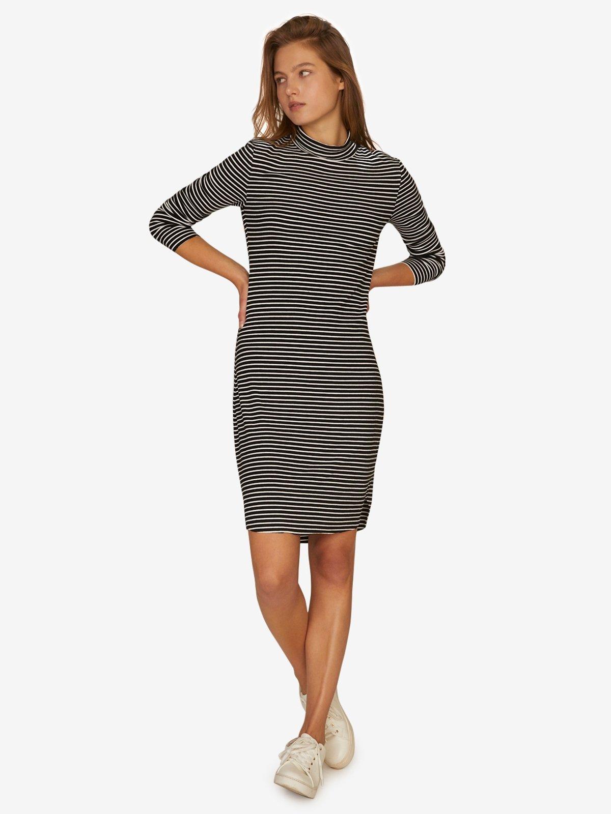 Download Lyst - Sanctuary Clothing Essentials Mock Neck Dress in Black