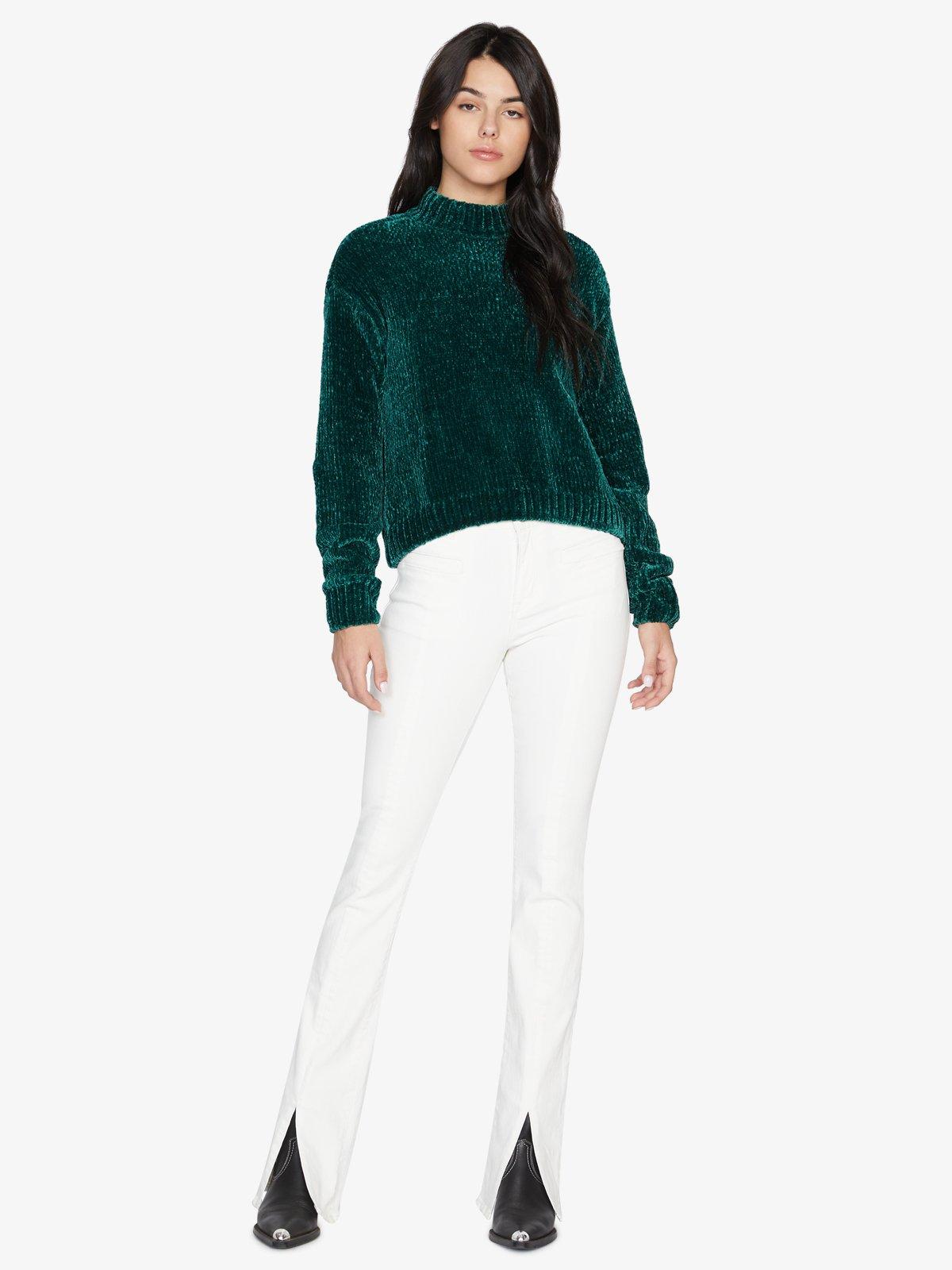 sanctuary chenille mock neck sweater