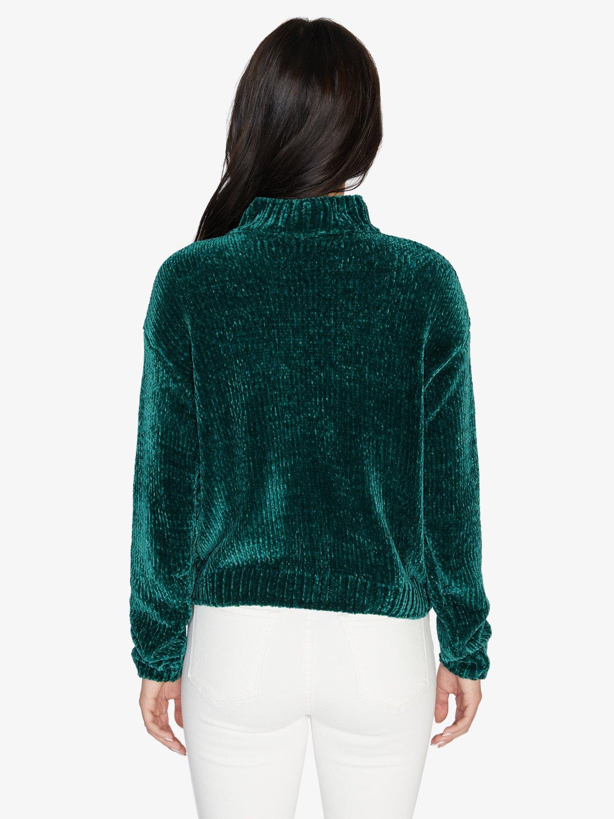 sanctuary chenille mock neck sweater